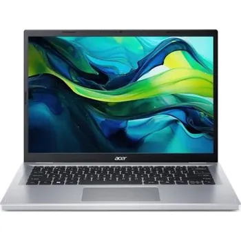 Notebook ACER NTB Aspire Go 14 (AG14-32P-35D5),iCore 3 N355,14"WUXGA,8GB,512GB SSD,Intel Graphics,W11H,Silver