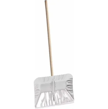 Hrablo na sníh VEN Hrablo na sníh hliníkové prohnuté 49cm, dřevěná násada