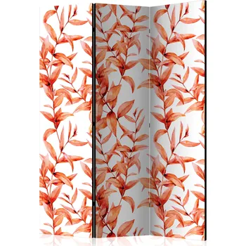 Paraván Paraván - Korálové listy Velikost: 135x172 cm, Provedení: Jednostranný