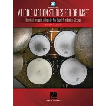Melodic Motion Studies for Drumset (noty na bicí) (+audio)