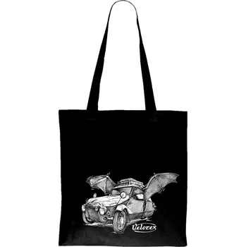 Plátěná taška - Velorex netopýr Barva: Černá