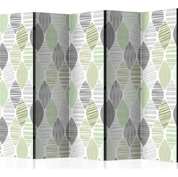 Paraván Paraván - Zelené slzy II Velikost: 225x172 cm, Provedení: Jednostranný