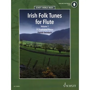 Irish Folk Tunes 1 (noty na příčnou flétnu)(+audio)