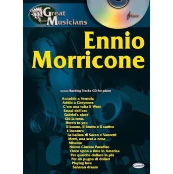 Ennio Morricone: Great Musicians Series (noty na sólo klavír) (+audio)