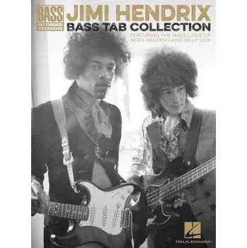 Jimi Hendrix Bass Tab Collection - Bass Recorded Versions (noty, tabulatury na baskytaru)