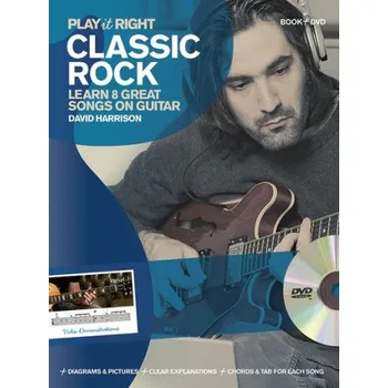 David Harrison: Play It Right - Classic Rock (noty, tabulatury na kytaru) (+DVD)