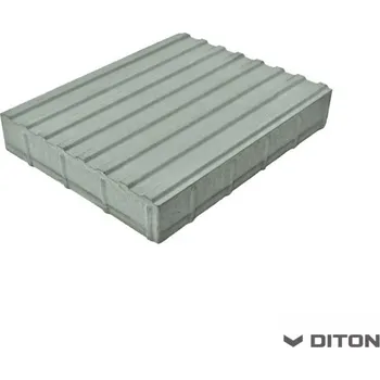 DITON Zámková dlažba OBDÉLNÍK 6 cm OBDÉLNÍK 50 / 40 / 6 SLEPECKÝ VODÍCÍ LINIE přírodní