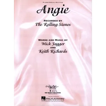 The Rolling Stones: Angie (noty na klavír, zpěv, akordy)