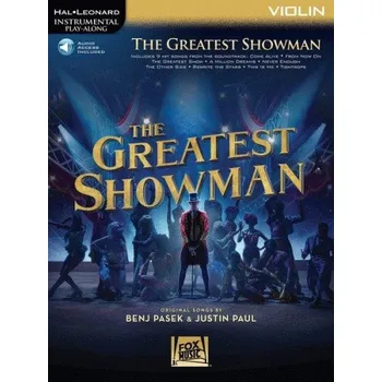 Instrumental Play-Along: The Greatest Showman (noty na housle) (+audio)