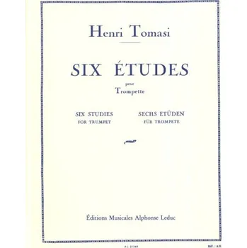 Henri Tomasi: 6 Etudes (noty na trubku)