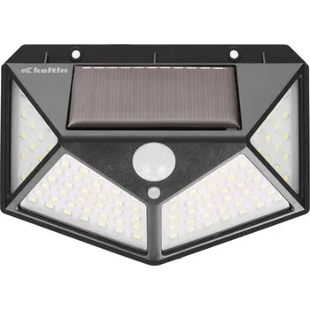 Venkovní osvětlení Solární LED lampa 8W se snímačem pohybu a soumraku KELTIN