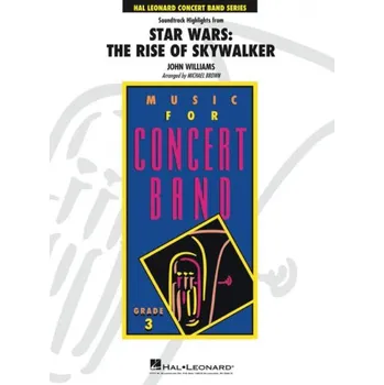 Highlights from Star Wars: The Rise of Skywalker (noty pro školní orchestr, party, partitura)