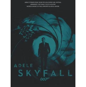 Adele: Skyfall - James Bond Theme (noty na klavír, zpěv, akordy na kytaru)