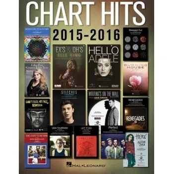 Chart Hits Of 2015-2016 (noty na snadný sólo klavír)