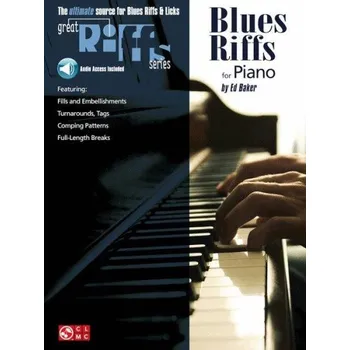Blues Riffs for Piano (noty na klavír) (+audio)