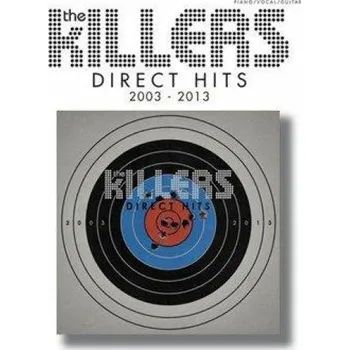 The Killers: Direct Hits (noty na klavír, zpěv, akordy na kytaru)