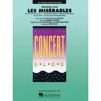 Selections from Les Miserables (noty pro koncertní orchestr, party, partitura)