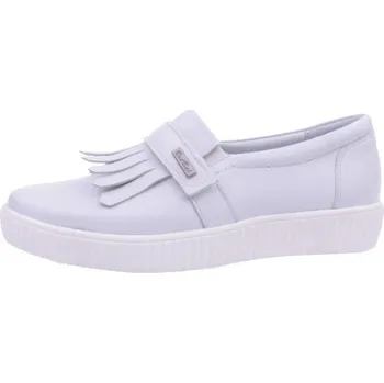 Dámské polobotky OBUV JANA ČR Boty JANA 645 bílé dámské kožené polobotky Velikost: 38