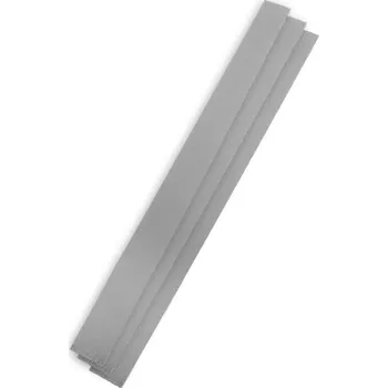 Šedá GRP protiskluzová schodová lišta - délka 120 cm, šířka 5 cm, výška 0,3 cm - 3 ks