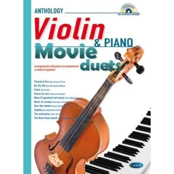 Movie Duets for Violin & Piano (noty na housle, klavír) (+audio)