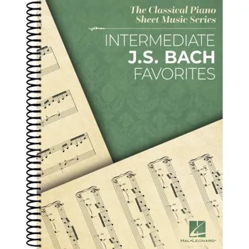 Intermediate J.S. Bach Favorites (noty na klavír)