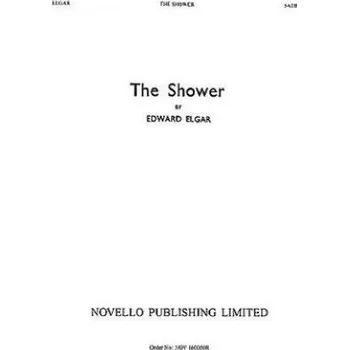 Edward Elgar: The Shower Op.71 No.1 (noty na sborový zpěv SATB) - SADA 5 ks
