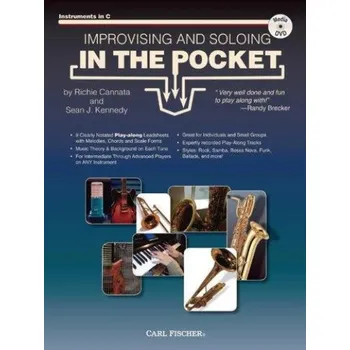 Cannata & Kennedy: Improvising And Soloing In The Pocket C Instruments (noty na C nástroje) (+DVD)