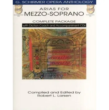 Arias For Mezzo-Soprano - Complete Package (noty pro mezzosoprán, klavír) (+audio)