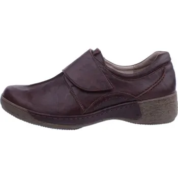 Dámské polobotky OBUV JANA ČR Boty JANA 225 tm. hnědé dámské kožené polobotky Velikost: 42