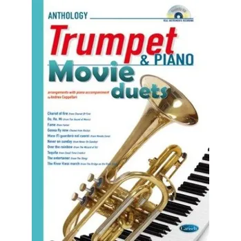 Movie Duets for Trumpet & Piano (noty na trubku, klavír) (+audio)