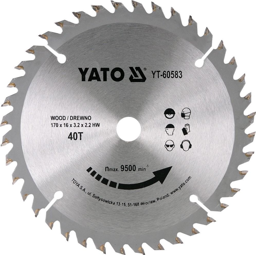 YT-19763 -AS YATO - Scissors | 170mm