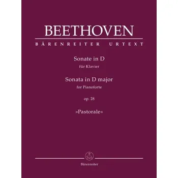 Beethoven: Sonata In D Op.28 "Pastorale" (noty na klavír)