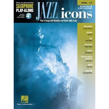 Saxophone Play-Along 11: Jazz Icons (noty na saxofon) (+audio)