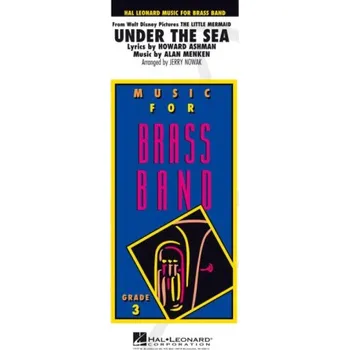 Under The Sea The Little Mermaid (noty pro žesťový dechový orchestr, party, partitura)