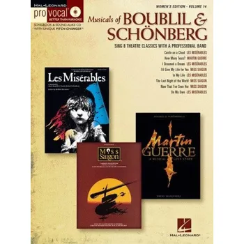 Pro Vocal 14: Musicals Of Boublil And Schönberg (noty na ženský zpěv) (+audio)