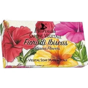 Koupelová kosmetika TML Rostlinné mýdlo Květy ibišku