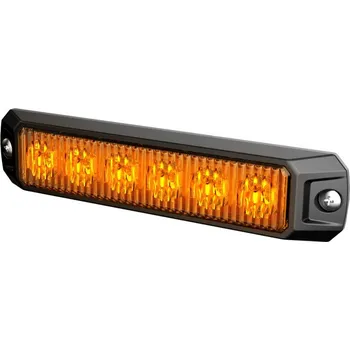 Maják TRUCK LED LED záblesková lampa 7W oranžová R10 R65