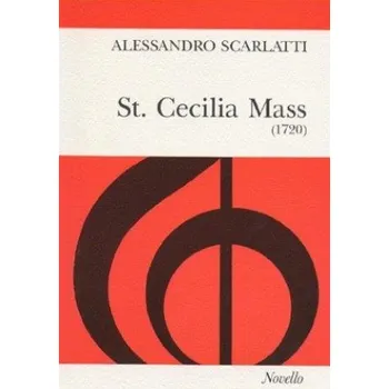 Scarlatti: St. Cecilia Mass - SATB (noty na sborový zpěv, varhany)