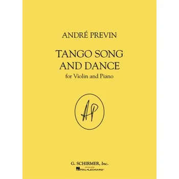 André Previn: Tango Song and Dance (noty na housle, klavír)