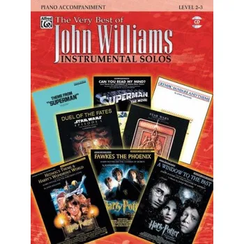 The Very Best of John Williams (noty, klavírní doprovody) (+audio)