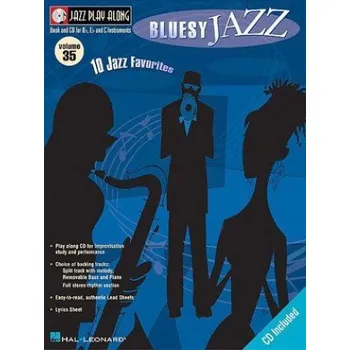 Jazz Play Along 35: Bluesy Jazz (noty, nástroje C, Eb, Bb, basového klíče) (+audio)
