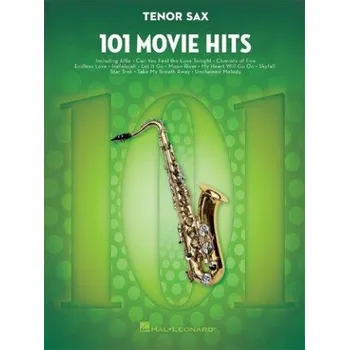 101 Movie Hits (Filmové hity) For Tenor Saxophone (noty na tenorsaxofon)