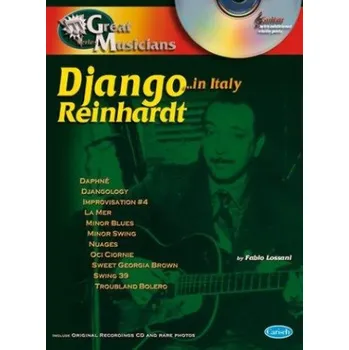 Django Reinhardt: Great Musicians Series (Django in Rome) (noty, tabulatury na kytaru) (+audio)