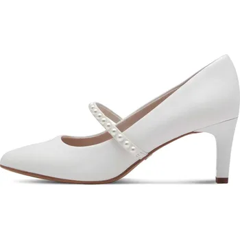 Dámské baleríny Tamaris 1-22424-44-100 Dámské baleríny bílé 38