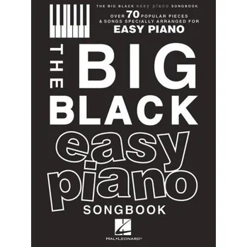 The Big Black Easy Piano Songbook (noty na snadný sólo klavír)
