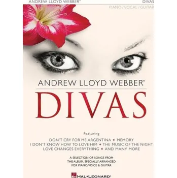 Andrew Lloyd Webber: Divas (noty na klavír, zpěv, akordy na kytaru)