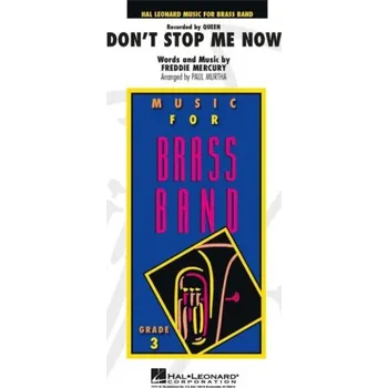 Queen: Don't Stop Me Now (noty pro žesťový dechový orchestr, party, partitura)