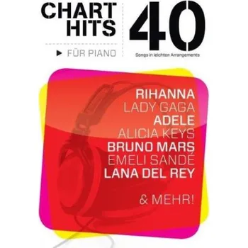 40 Chart-Hits Für Piano: In Leichten Arrangements (noty na snadný sólo klavír)