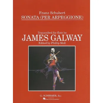 Franz Schubert: Sonata per Arpeggione (noty na příčnou flétnu, klavír)