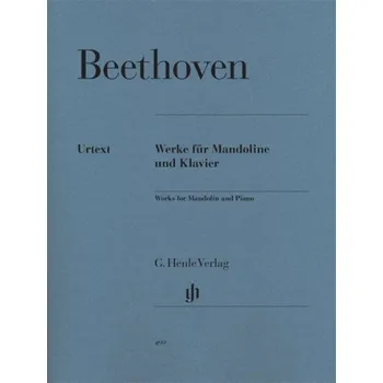 Ludwig van Beethoven: Works for Mandolin and Piano (noty na mandolínu, klavír)